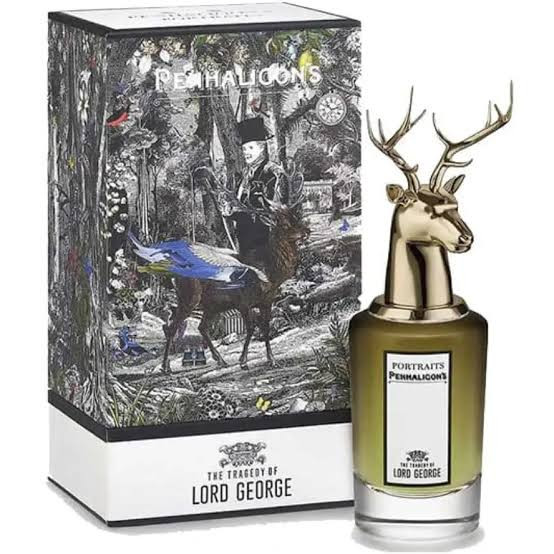عطر پنهالیگونز تراژدی آف لرد جورج | اکسیر فوق غلیظ با ۹۰٪ خلوص اسانس و رایحه آروماتیک فوژه سلطنتی (H73)