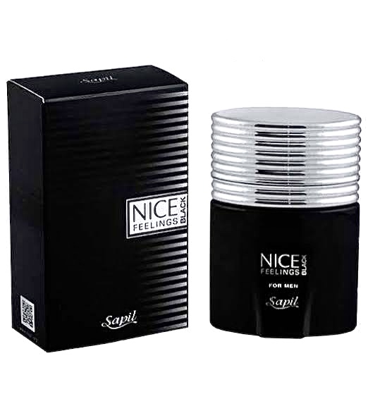 عطر ساپیل نایس بلک | Nice Feelings Black اکسیر فوق غلیظ با ۹۰٪ خلوص اسانس و رایحه فوژه مردانه (H71)