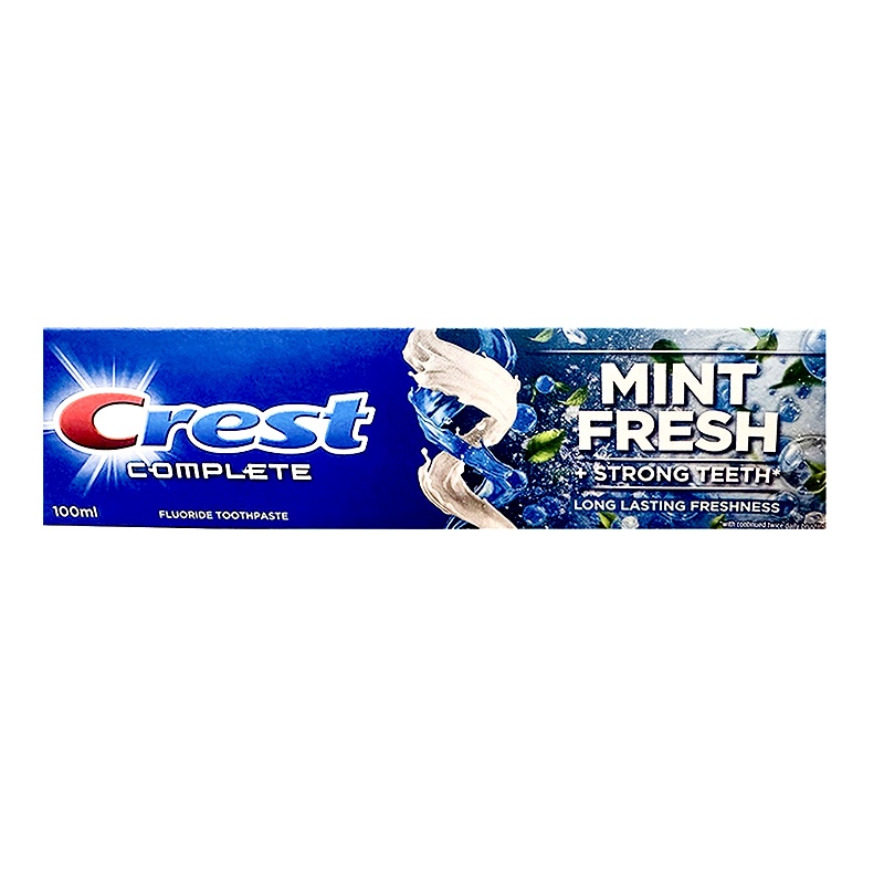 خمیردندان کرست مدل Complete Mint Fresh | طعم نعناع تازه و ماندگار | تقویت‌کننده دندان و محافظت کامل از دهان | حجم ۱۰۰ میلی‌لیتر | ساخت آلمان