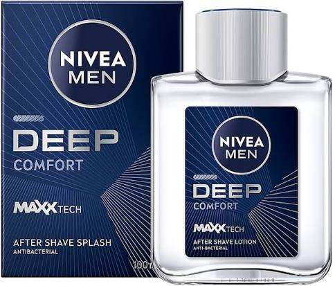 لوسیون پس از اصلاح نیوآ من مدل DEEP COMFORT MAXTECH | ضد باکتری و مرطوبکننده | تسکین دهنده و نرمکننده پوست | حجم ۱۰۰ میلیلیتر | ساخت آلمان
